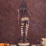 South Indian Brass Parvati Sculpture | 27" Double Chola Finish | 12.5kg Sacred Masterpiece | Divine Temple Beauty | Jaipurio